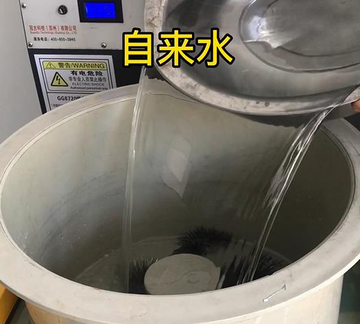 谯城不锈钢箍抛光用水